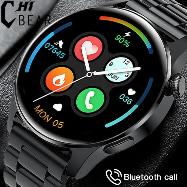 HUAWEI reloj inteligente para hombre accesorio de pulsera resistente al agua con seguimiento de actividad deportiva multifuncion Bluetooth llamadas compatible con Android e IOS novedad de 2022 Walmart...
