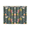 thumbnail image 1 of YUSDECOR Rideaux de Fenêtre Animaux de la Forêt Renard Hibou Rideaux de Cuisine Chambre 26x39 Pouces, 2 Pcs, 1 of 3