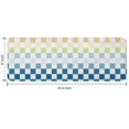thumbnail image 7 of Colorful Gradient Checkerboard Checkered Pattern Kitchen Rug Mat,Kitchen Runner Rugs Non Skid Washable,Decorative Kitchen Floor Mats for Kitchen,Sink,Laundry,17"x47.2", 7 of 7
