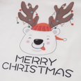 thumbnail image 3 of Family Matching Christmas Pajamas Set  Reindeer Print Tops Long Pants Sleepwear Outfits, 3 of 6