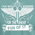 thumbnail image 3 of CafePress - I Play With Scissors For - Mens Comfort Colors Shirt, 3 of 5