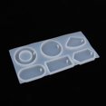 thumbnail image 4 of de silicona pa joyería de 6 cavidades con orificio pa colg pa eboración de cil polimérica, de fundición de resina, pendie Gloria Moldes para hacer joyas, 4 of 9