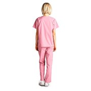 Dagacci Medical Uniform Unisex Scrubs Set Scrub Top and Pants