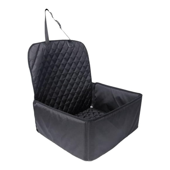 Asiento elevador delantero para coche para perros y cachorros, impermeable, color negro, de 20 x 18 pulgadas, para coches, camiones, todoterrenos,
