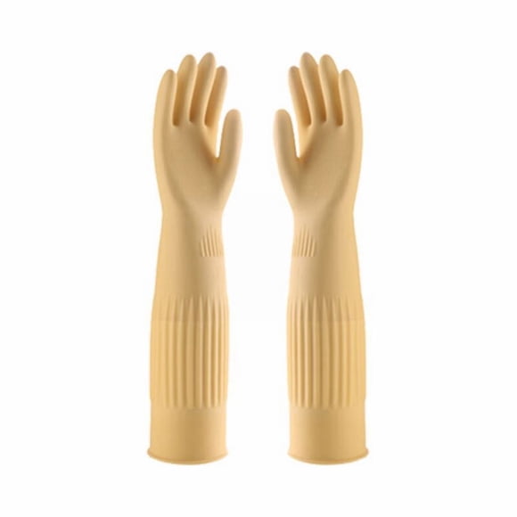 1000 Gloves Medium Handy Gloves 6 Gloves Barbecue Gloves Disposable Kitchen Prep Gloves Longer Cowhide Thicker Rubber Kitchen Chores Dishwashing Rubber Gloves Female Durable Latex Gloves