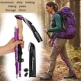 thumbnail image 2 of Ultra-Light 6061 Aluminum Alloy Trekking Pole - Foldable Hiking Stick for Outdoor Adventures, 2 of 6