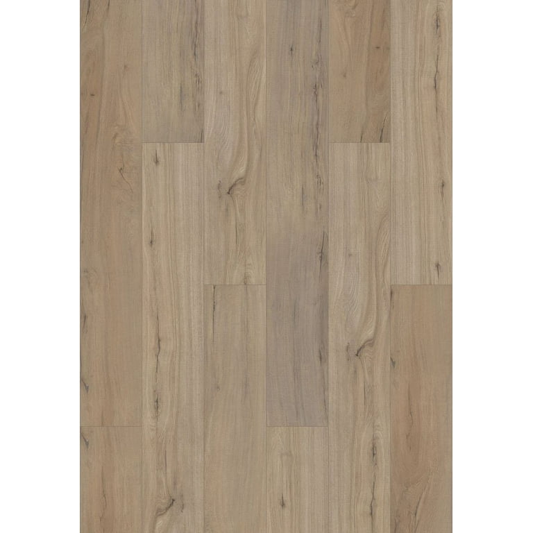 yu ページ Champion, 7 in. x 48 in. Color Castaway, Luxury Vinyl Plank