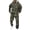 Green-1, variant on AVYERVO Blue Track Suits Mens Workout Sweat Suits Men Autumn Hooded Sweatshirt and Sweatpant Casual Outfits with Pockets, Green XL
