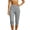 Gray, variant on JIA JIA SHUANG Capri Pants for Women High Waisted Pull on Yoga Joggers Pants Slim Straight Leg Stretchy Workout Trousers with Side Pockets(White,X-Large)