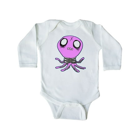 

Inktastic Death Metal Octopus Gift Baby Boy or Baby Girl Long Sleeve Bodysuit