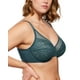 thumbnail image 2 of Sujetador de encaje con aros Minimizer Bras HSIA de cobertura total para mujer, 2 of 6