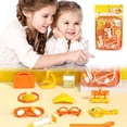 thumbnail image 2 of Kids Pretend Cutting Fruit Vegetable Play Food Toy Set, Toddler Plastic Slicing Play Kitchen Toy, Safe ABS Early Educational Role Play Toy, Birthday Holiday Gift for Boys Girls Ages 4-6, 2 of 7