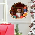 thumbnail image 6 of HHGBAD Christmas Mouse Wall Stickers, Cute PVC Decoration, Festive Home Decor, Easy to Install, Ideal for Holiday Decoration, Adds Cheerful Atmosphere to Living Space, 6 of 6