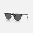 thumbnail image 2 of Ray-Ban RB3016 Clubmaster Square Sunglasses, Green on Black/Dark Grey, 49 mm, 2 of 4