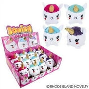 3" DELUXE SQUISH PLUSH UNICORN