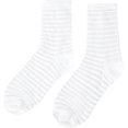 thumbnail image 4 of YooGuoGuo Women's 5 Pairs Sheer Socks Mesh Crew Socks Transparent See Through Tulle Socks, 4 of 6
