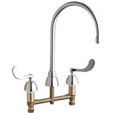 Chicago Faucets 786-Gn8ae3xkab Commercial Grade High Arch Kitchen Faucet - Chrome