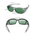 thumbnail image 4 of TINHAO Fit Over Wrap Around Sunglasses for Men Women with Hard Case, Polarized UV400 Wear Over Prescription Glasses, 4 of 6