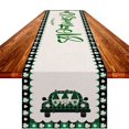 thumbnail image 5 of Chemin de Table pour la Saint-Patrick, Chemin de Table Simple et Généreux Résistant à la Graisse, 1x Chemin de Table en Liquidation, 5 of 5