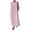 Pink dresses for women04, variant on Zhifulu Summer Beach Dress 2022 Summer Casual Dress for Women Crewneck Short Sleeve Solid Loose Shift Midi Sun Dress Vintage Cotton Linen Pocket Dresses