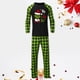 thumbnail image 3 of Conjunto de 2 piezas a juego Pijamas navideños Conjunto de ropa de estar cómoda (Hombre Verde S) Ygjytge Verde Hombre T S, 3 of 5