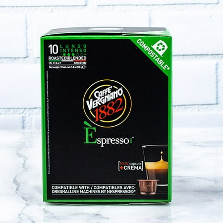 Caffe Vergnano Espresso Capsules for Nespresso Machines - Lungo (50