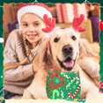 thumbnail image 4 of Bandanas para perros Newwiee, 200 unidades, ajustables, navideñas, 64 x 43 cm, 4 of 6