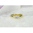 thumbnail image 6 of Hitanshu Jewels Wedding Band Women Ring 14K Yellow Gold Finish Round Cut Cubic Zirconia, 6 of 6