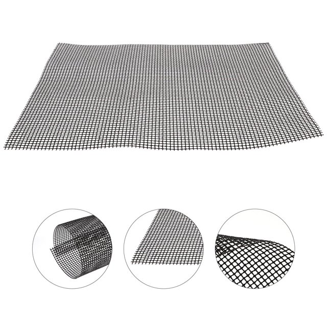AURARMLET 1Ud Non Stick Barbecue Grill Mesh De De Para Uso En Color Negro
