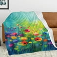 thumbnail image 2 of Phoenix Throw Blanket 280GSM-60x80in Phoenix Blanket Gifts for Adults Men Women Phoenix Soft Cozy Fluffy Flannel Blanket for Couch Bedroom Birthday Christmas Easter, 2 of 8
