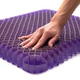 thumbnail image 2 of Purple Royal Seat Cushion 17.5“ x 15.75“, Temperature Neutral GelFlex Grid, Ideal for Hard Seats, 2 of 5