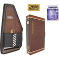 thumbnail image 1 of Oscar Schmidt 21 Chord Electric Autoharp, Solid Spruce Back, Satin, OS11021AE w/Hard Case, OS11021AE AC449PACK, 1 of 5