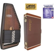 Oscar Schmidt 21 Chord Electric Autoharp, Solid Spruce Back, Satin, OS11021AE w/Hard Case, OS11021AE AC449PACK