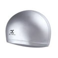 thumbnail image 1 of Bonnet de Bain avec Revêtement de Protection des Oreilles, Haute Élasticité, Bonnets de Sport de Natation, 1 of 5