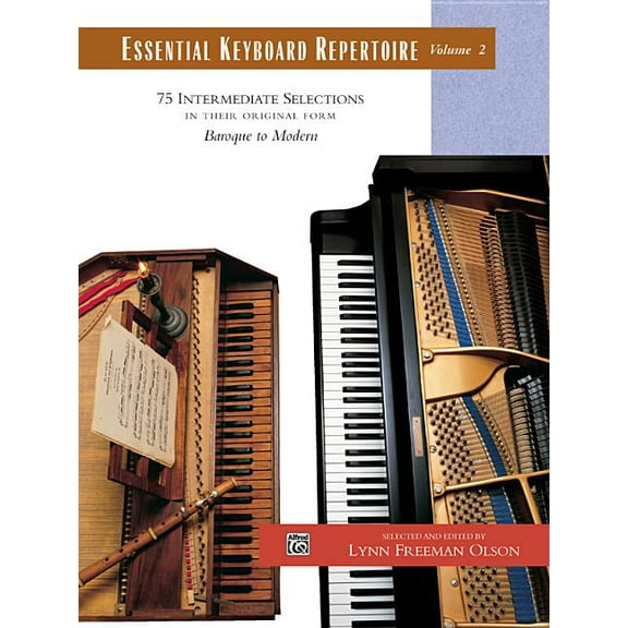 Alfred Masterwork Edition: Essential Key Essential Keyboard Repertoire, Vol 2: 75 Intermediate Selections in Their Original Form - Baroque to Modern, Comb Bound , Book 2, (Paperback)