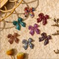 thumbnail image 5 of Adornos para uñas con purpurina, mariposas y lazos, 70 unidades, 3D, para decoración de uñas de resina acrílica, manicura DIY, ##-1. Nota: Sin pegamento., 5 of 5
