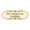Ivory/Dark Brown, variant on Designer Spanish No toque el timbre Sign (Ivory/Dark Brown) - Medium