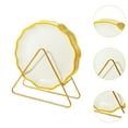 thumbnail image 6 of Esquirla 6 Pieces Dishes Set Dinnerware Set Dessert Plate Dinnerware Elegant Dinner Plates Bone Plate for Kitchen Camping Outdoor Home Beige, 6 of 8