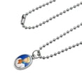 thumbnail image 2 of Scooby-Doo Fred Character Antiqued Oval Charm Pendant with Chain, 2 of 5