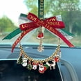 thumbnail image 1 of Christmas Edition Car Pendant Cute Car Decoration Rearview Mirror Car Pendant Gift Car Pendant Interior Wholesale, 1 of 7