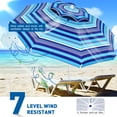 thumbnail image 4 of Clispeed Stylish Beach Umbrella Cool Airflow for Garden and Park Use, 4 of 12