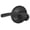 Matte Black, variant on Schlage F40-MER F-Series Merano Privacy Door Lever Set, Polished Chrome