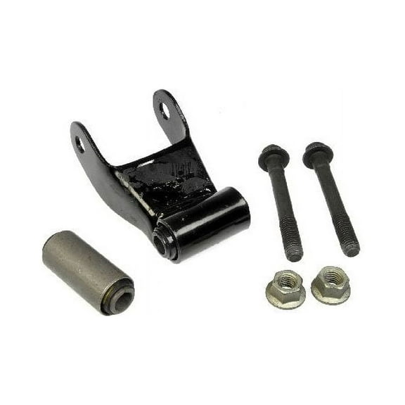 Rear Rearward Leaf Spring Shackle - Compatible with 1986 - 1996 Ford F-150 RWD 1987 1988 1989 1990 1991 1992 1993 1994 1995