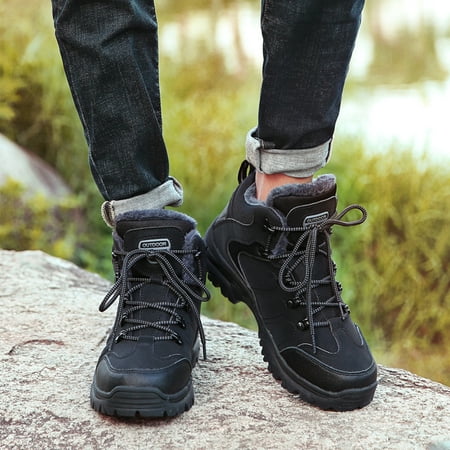 

KUNPENG-Outdoor Men‘s Women s Keep Warm Comfortable Sports Casual Hiking Shoes