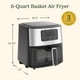 thumbnail image 3 of Horno Air Freyer Cuisinart de acero inoxidable de 6 litros con 5 ajustes preestablecidos, 3 of 5