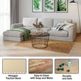 thumbnail image 4 of Stalwart EVA Foam Floor Tiles 6-Pack 24 SQFT interlocking Woodgrain Mats, 4 of 8