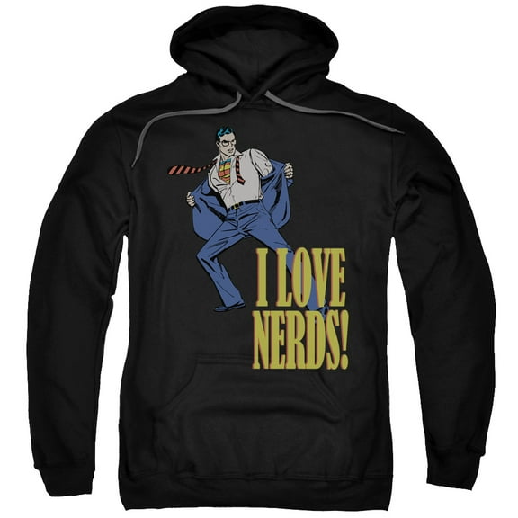 Dc - I Love Nerds - Pull-Over Hoodie - XXXXX-Large