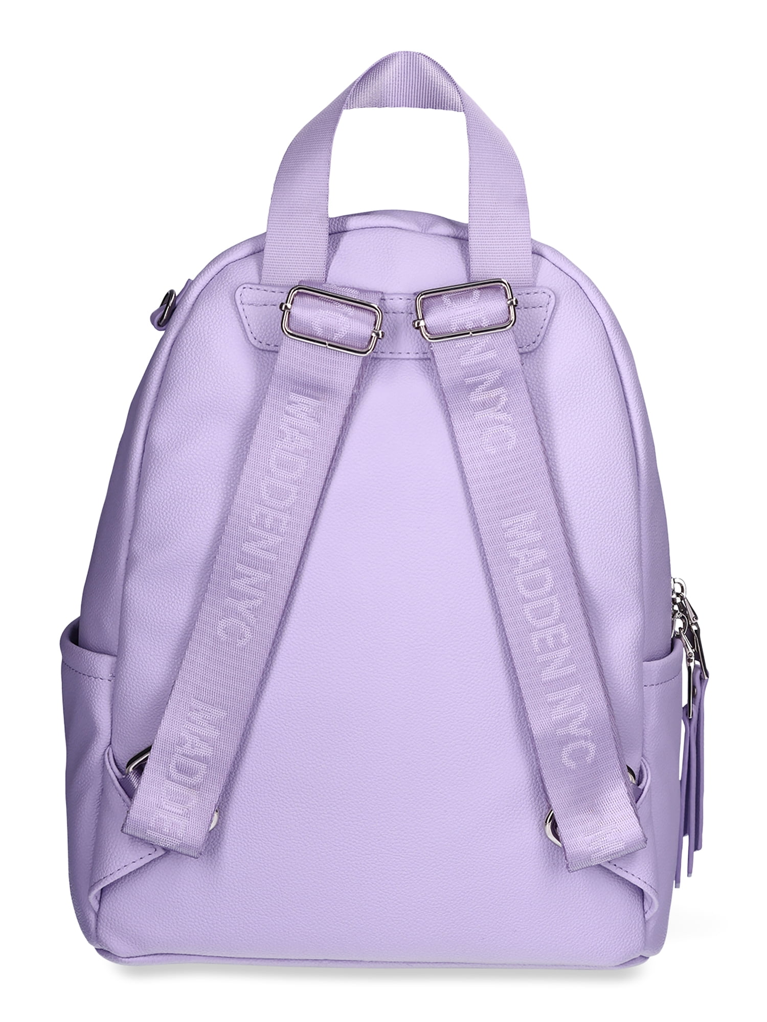 Madden NYC Women's Mini Backpack with Embellished Pouch, Lilac