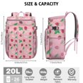 thumbnail image 3 of Insulated Lunch Box Cooler Backpack Portable Backpack Coolers Insulated Leak Proof,Waterproof Soft Sided Cooler Bag for Travel,Beach,Camping,Picnic,Lunch Backpack for Office Workers Family Travelers, 3 of 6