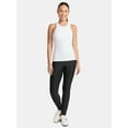 thumbnail image 2 of Avia Women's Cotton Ribbed Tank Top with Shelf Bra, Sizes XS-XXXL, 2 of 5
